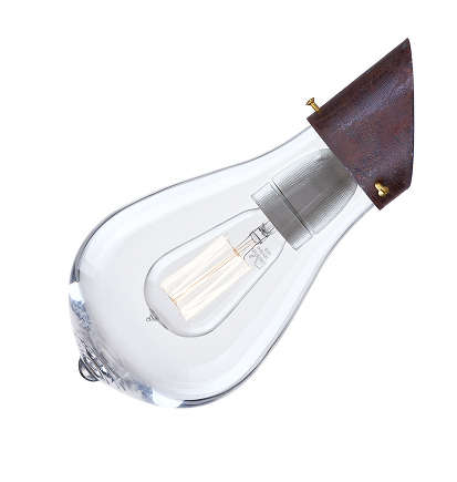 Handgeschmiedete wandlampe Bombilla mit dem Design der Bulb