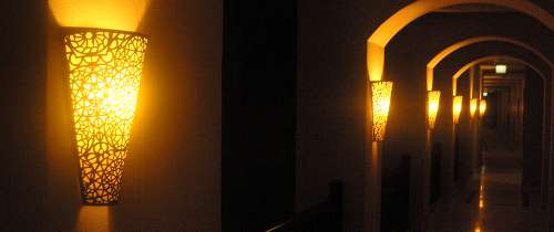 handgefertigte Wandlampen aus dem Orient und Ägypten